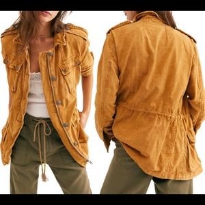 Free People - "Not Your Brothers" utility jacket